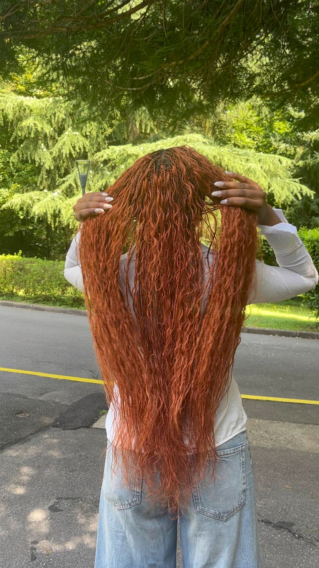 100% Brazilian Human hair curls boho braids